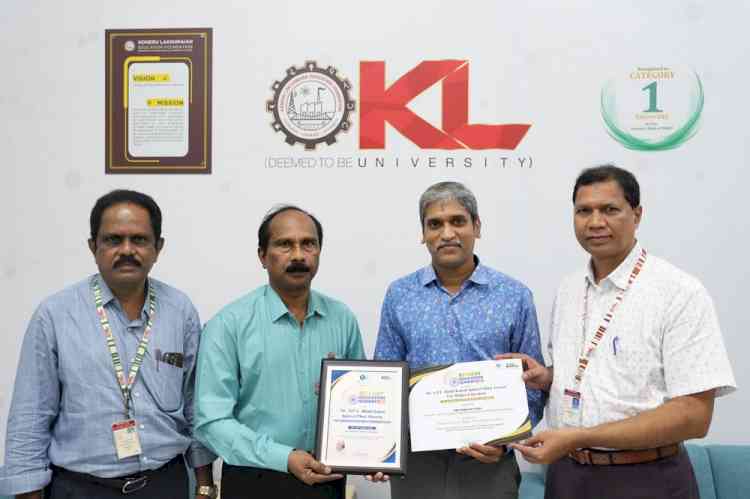 KL University Faculty Honored for Innovation in Higher Education