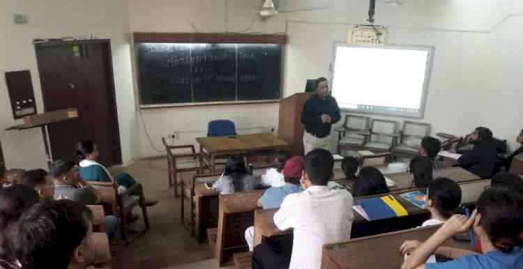 Panjab University Department of Library and Information Science Organised a Motivational Talk in Induction Programme