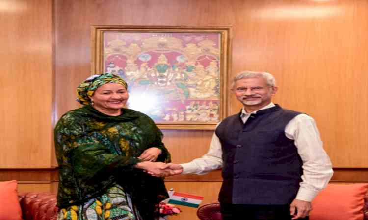 EAM Jaishankar discusses various issues with UN Deputy Chief