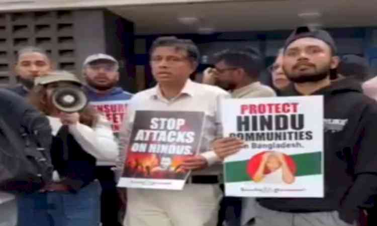 Hindu diaspora protests across US, UK over killings, persecution of minorities in Bangladesh