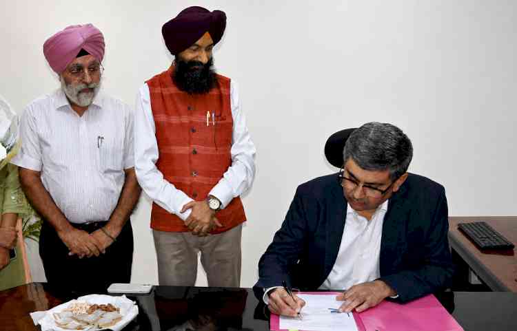 Prof. Arvind K. Bansal assumes charge as the 21st Vice Chancellor of I.K. Gujral Punjab Technical University