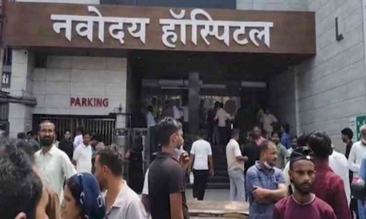 Fire breaks out at five-storey hospital in UP's Bareilly; patients safely evacuated 