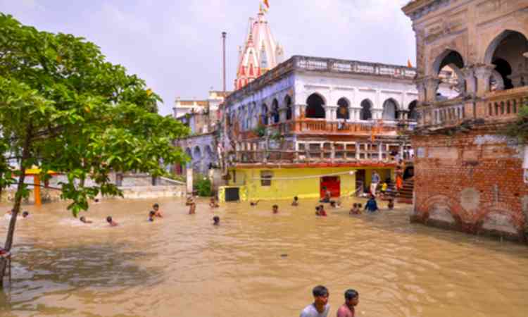 Bihar: Ganga water level recedes in Patna, flood impact persists