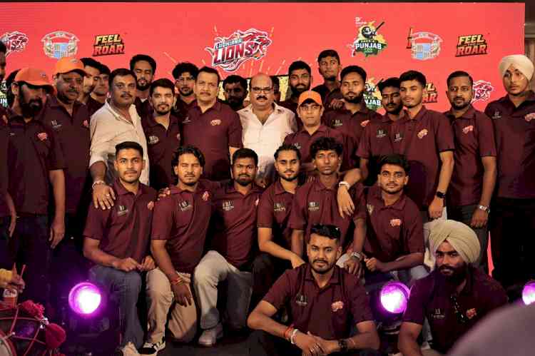 Ludhiana Lions unveil their jersey and mascot on the onset of Sher-e-Punjab T20 Cricket League