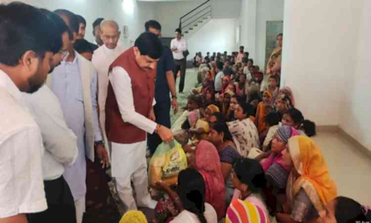 CM Mohan Yadav visits flood-hit Chitrakoot, assures full support to affected families