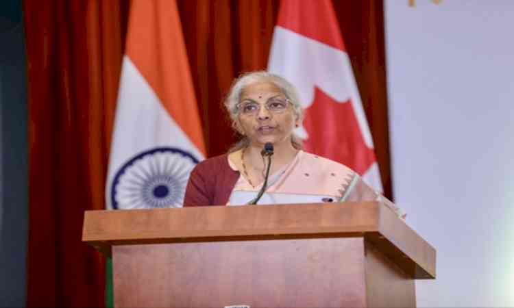 States helping India weather global shocks: FM Sitharaman