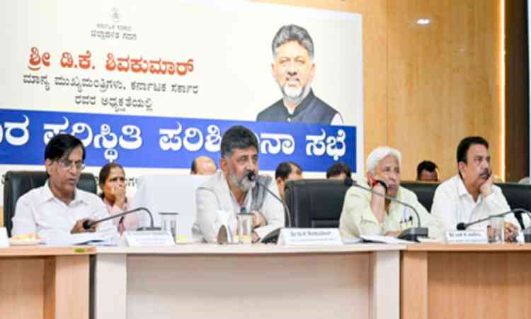 Second list of drought-hit Karnataka taluks to be announced soon, says CM Shivakumar
