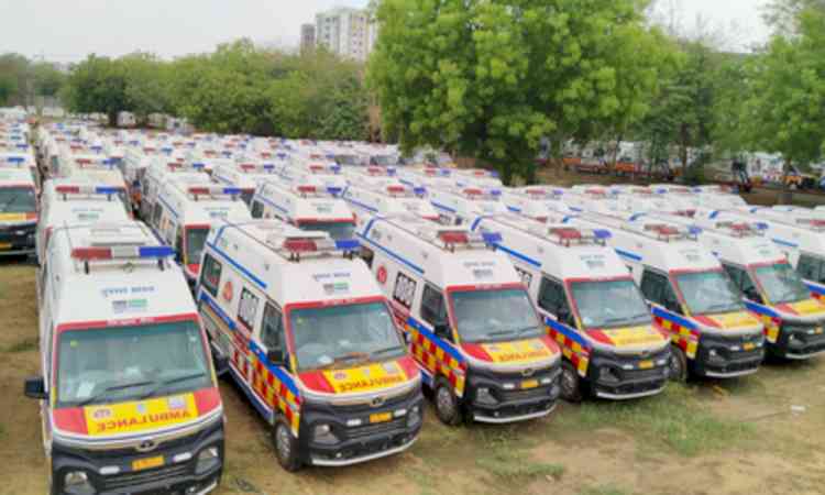 Gujarat’s 108 service responds to nearly two crore emergencies, saves over 19.66 lakh lives