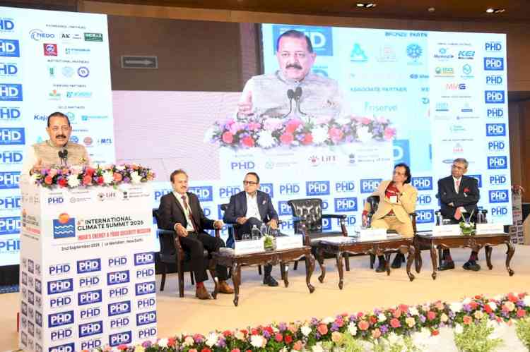 “Energy Security is Inseparable from National Security”: Minister Dr. Jitendra Singh at PHDCCI 6th International Climate Summit 2026