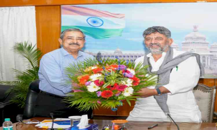 Karnataka must get its due share of Central funds: CM Shivakumar to NITI Aayog Vice-Chairman