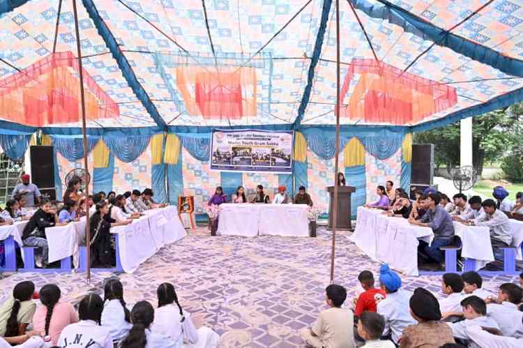 Model Youth Gram Sabha Conducted at JNV Ludhiana