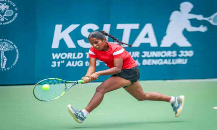 KSLTA J30 Bengaluru: Aahida downs Disha to enter semifinals