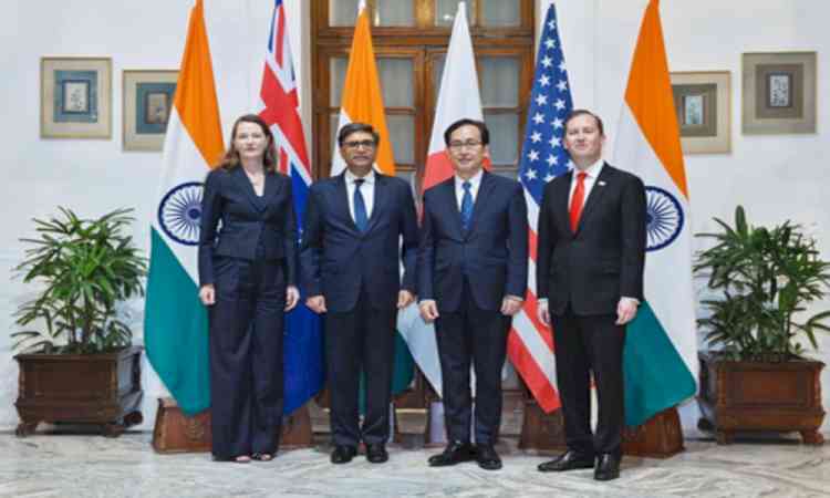 India hosts Quad sherpas meeting, reviews progress across key pillars