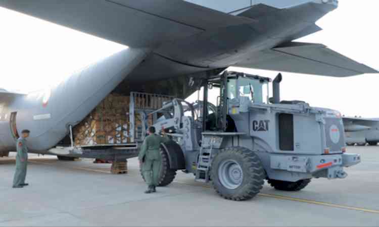 India dispatches two more aircraft with relief assistance for Nepal, supporting flood-affected communities