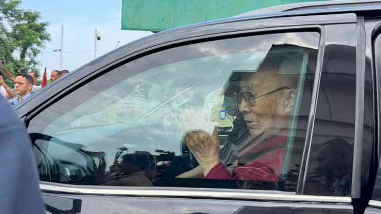 Dalai Lama returns to Dharamshala after over two-month Ladakh stay