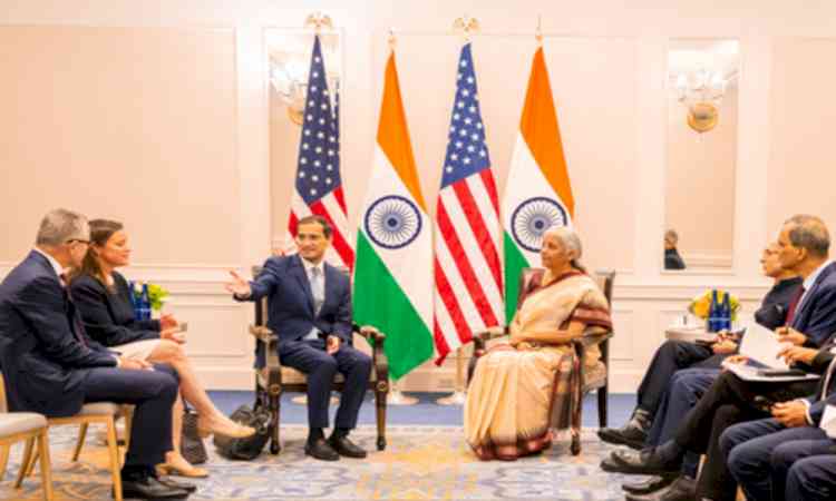 FM Sitharaman invites global CEOs to invest in India