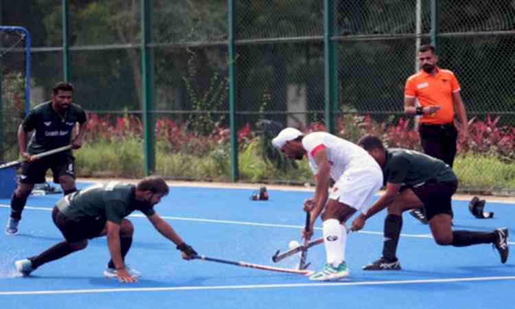 Sr Men Inter-Department Hockey: PSPB, RSPB, FCI, SAI win one-sided matches