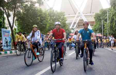 89th Fit India Sundays on Cycle to promote PM Modi’s ‘Nasha Mukt Yuva for Viksit Bharat’ call