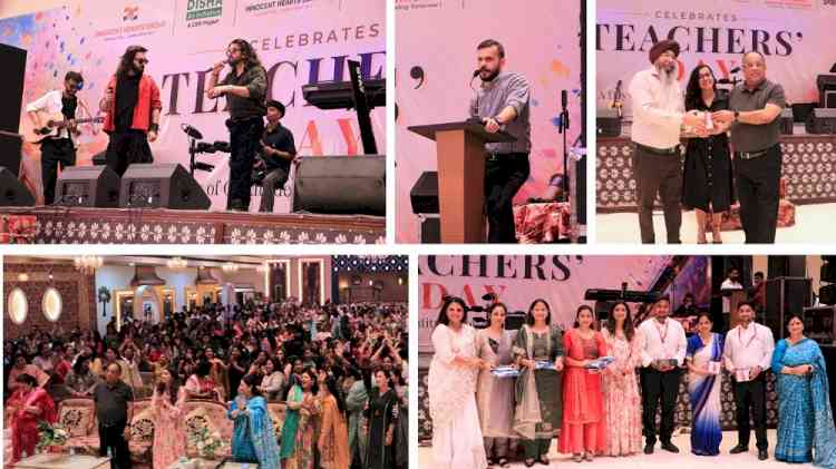 Innocent Hearts Celebrates Teachers’ Day with Grandeur; Arsa Live Band and RJ Reet Enthrall Teachers
