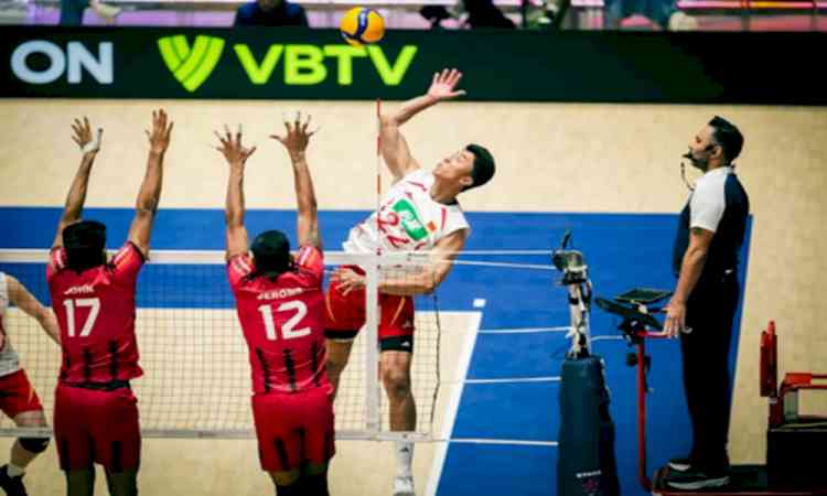 India lose to China in Asian Men's Volleyball Championship