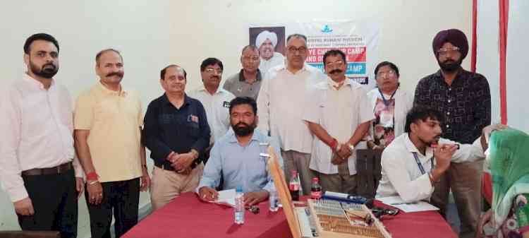 Free Eye and Dental Check-up Camp Organized at Kripal Ashram, Rakh Bagh