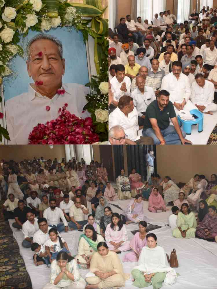 Rich tributes paid to Late Rattan Lal Goel