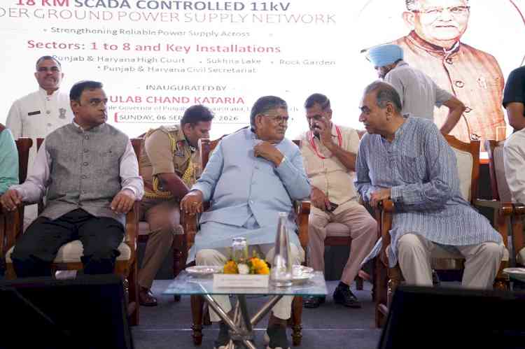 Major step towards future-ready Chandigarh: Sanjay Tandon on commissioning of 18-km underground power network