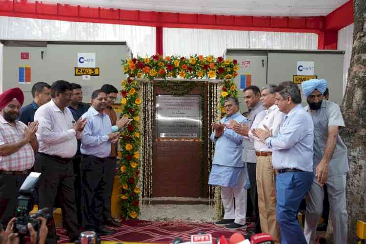 UT Administrator Inaugurates Underground Power Network Laid at a Cost of Rs 12 crore, Benefitting Northern Sectors and Key Installations