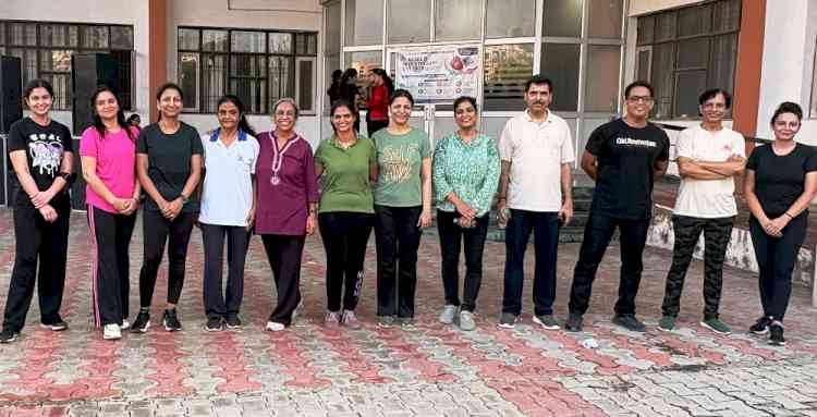 Fitness Message Echoes at UHSR Ahead of World Physiotherapy Day
