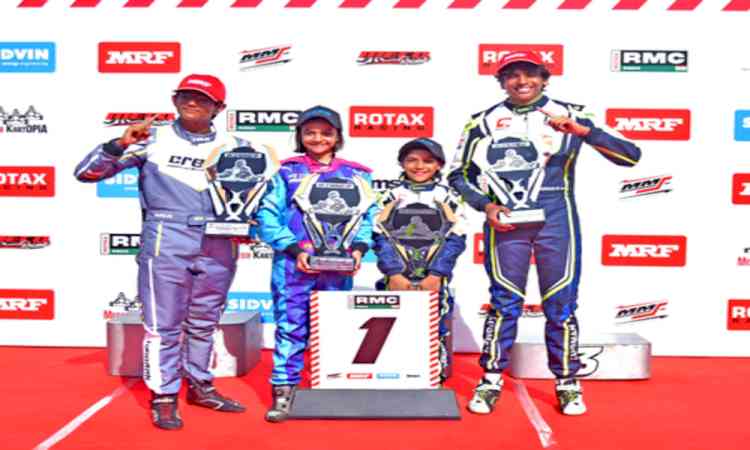 National Karting C’ship: Dominating wins for Arshi Gupta, Zidaan Arshaan Anees