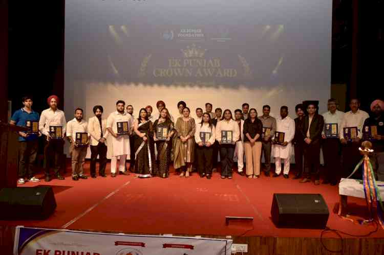 Ek Punjab Crown Award 2026 – 20 Organisations Honoured for Outstanding Social Service