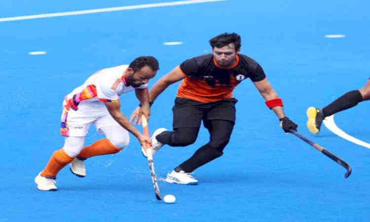 Sr Men Inter-Department Hockey: CRPF, SSCB, CAG. PSPB win