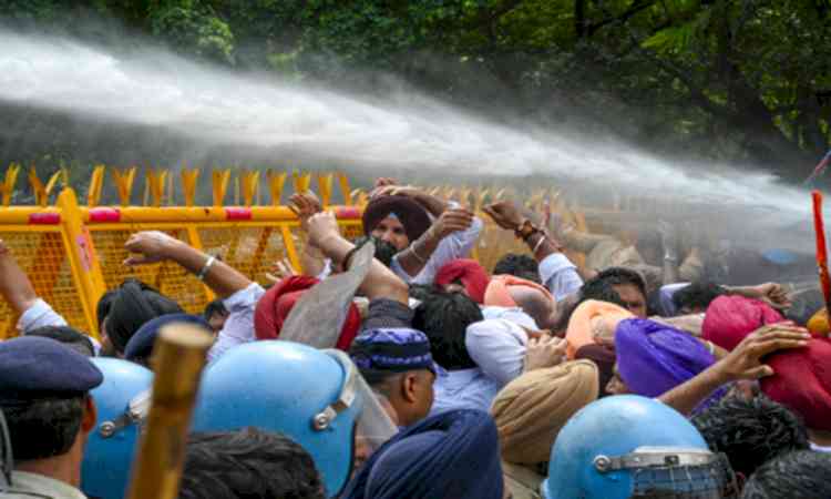 ‘Punjab minister Cheema responsible for suicide’: Congress workers protest 