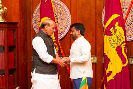 Rajnath Singh, Sri Lankan Prez Dissanayake reaffirm commitment to working together for regional security