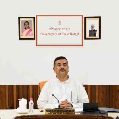 CM Adhikari to lead 'Gerua Sanman Yatra' near JU today over anti-national activities, security tightened