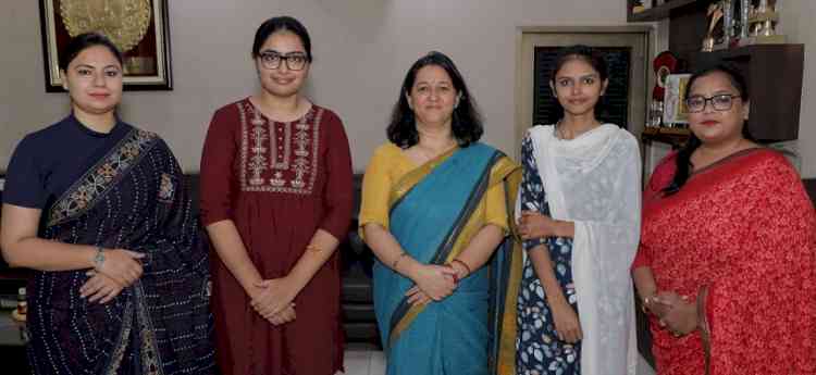 BA. B.Ed Semester II Students of PCM S.D. College for Women Ascend University Merit Ladder in GNDU