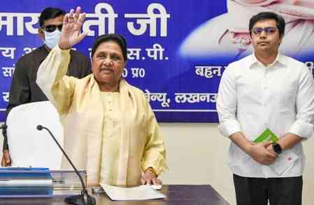 Mayawati signals Akash Anand's possible return if father-in-law quits politics
