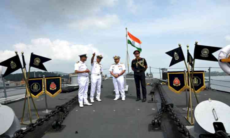 India, Malaysia kick off Exercise Samudra Laksamana at Lumut Naval Base
