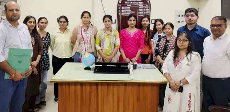 एमडीयूः कैंपस प्लेसमेंट में बायोकेमिस्ट्री के 3 विद्यार्थी चयनित