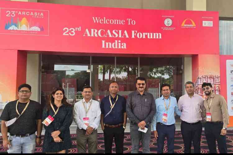 Ludhiana Architects delegation attends ARCASIA in Jaipur