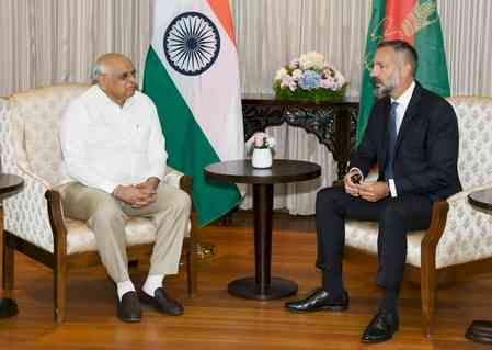 Prince Rahim Aga Khan V meets Gujarat CM, discusses grassroots development cooperation