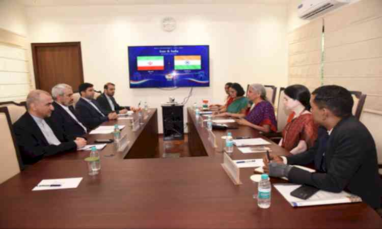 FM Sitharaman meets Iranian counterpart; discusses ways to boost economic cooperation