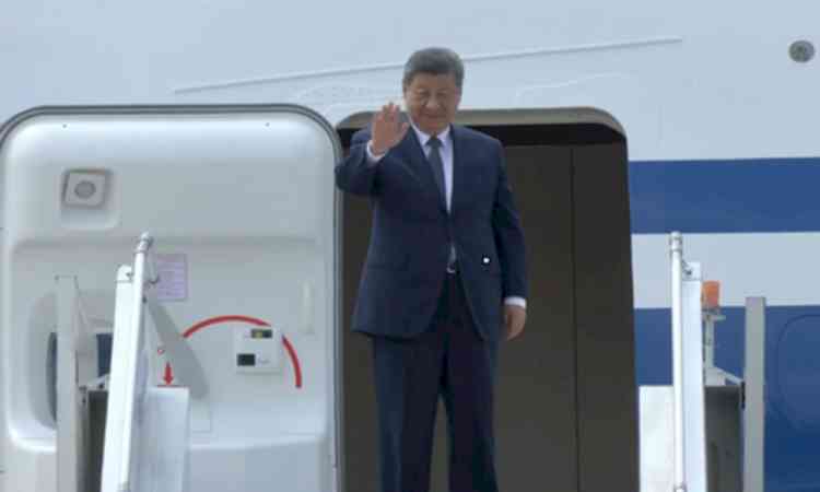 Chinese President Xi Jinping departs from Delhi after attending BRICS Summit