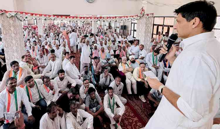 No Schools, Hospitals in 12.5 years; but BJP Built Five-Star Offices: MP Deepender Hooda