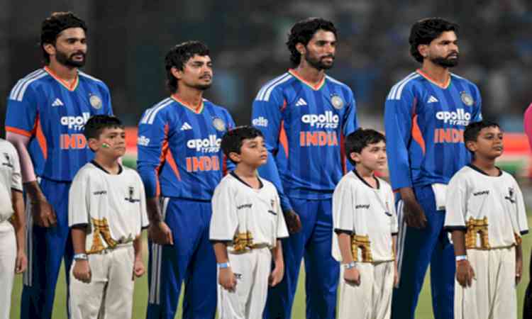1st T20I: 'Vande Mataram' played at the Arun Jaitley Stadium before India and Afghanistan national anthems