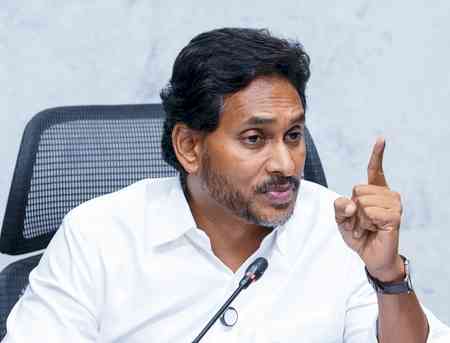 Jagan continues to target Chandrababu Naidu over DSC scam