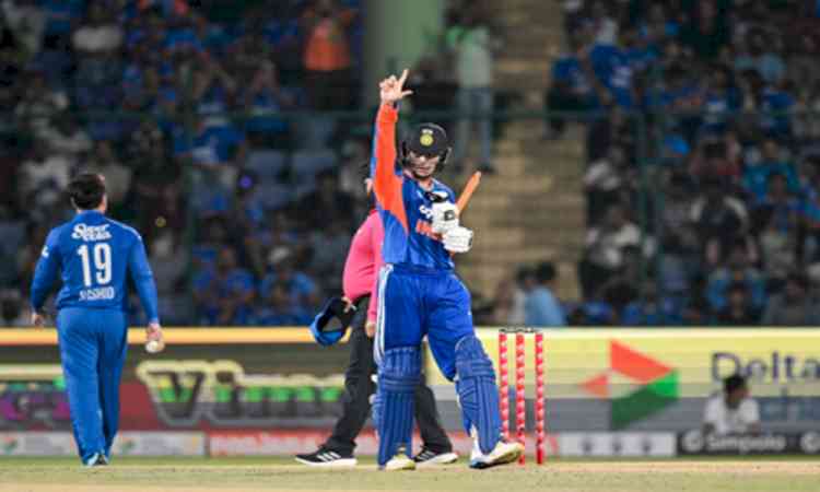 1st T20I: Abhishek top-scores with 82 as India beat Afghanistan by seven wickets