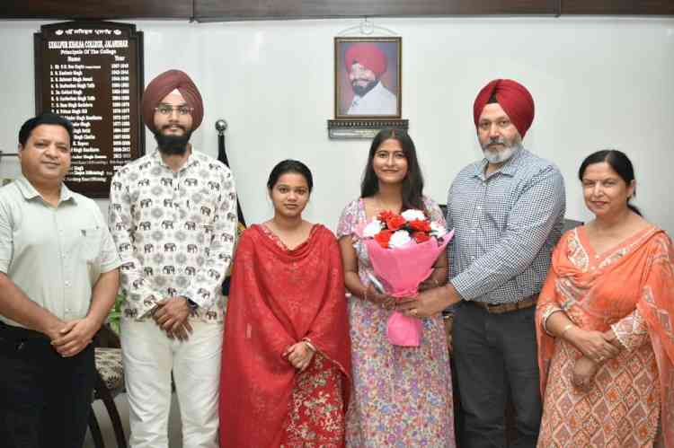 Lyallpur Khalsa College Students Excel in GNDU Exams, Ravleen Kaur Tops MA Music (Vocal)