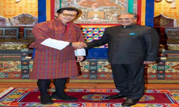 CEC Gyanesh Kumar calls on Bhutan King in Thimphu
