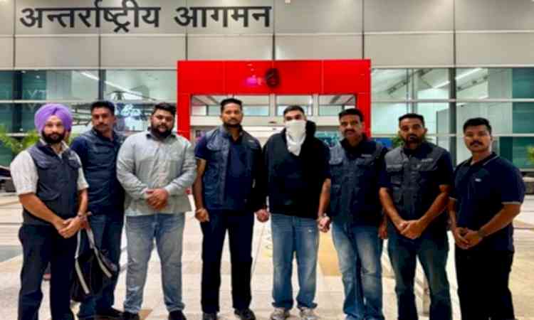 Punjab Police take Bishnoi aide into custody at Delhi airport after deportation from Canada